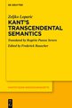 Kant´s Transcendental Semantics