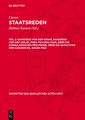 Cicero: Staatsreden / Dankrede vor dem Senat, Dankrede vor dem Volke, Rede für sein Haus, Über die konsularischen Provinzen, Über die Gutachten der Haruspices, Gegen Piso