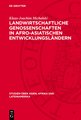 Landwirtschaftliche Genossenschaften in afro-asiatischen Entwicklungsländern