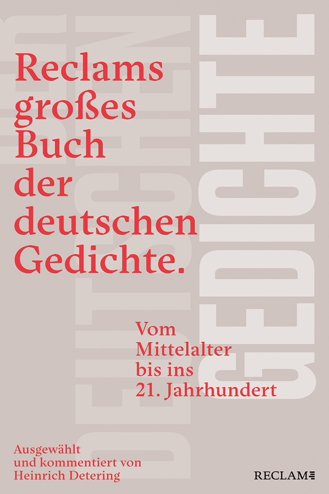 Reclams großes Buch der deutschen Gedichte