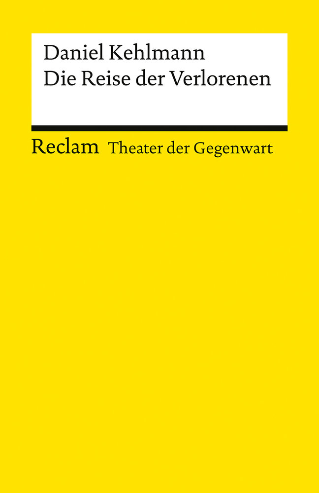 Die Reise der Verlorenen. [Theater der Gegenwart]