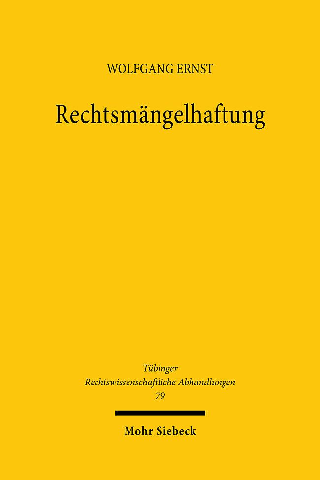 Rechtsmängelhaftung