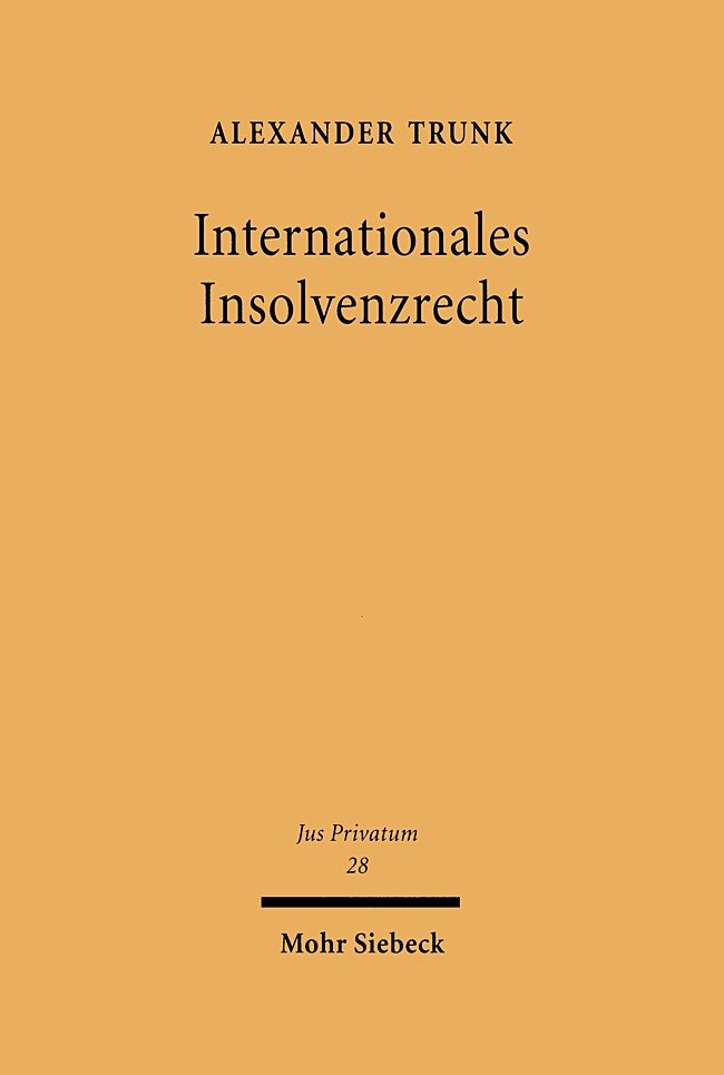 Internationales Insolvenzrecht