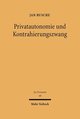 Privatautonomie und Kontrahierungszwang