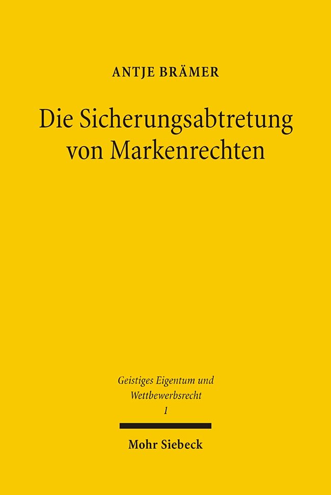 Die Sicherungsabtretung von Markenrechten