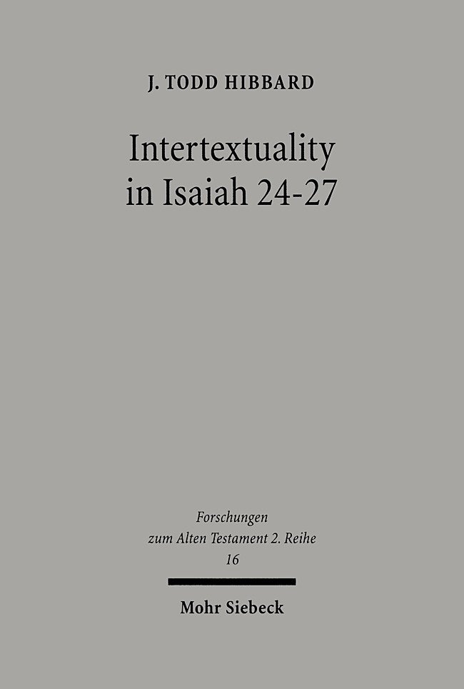 Intertextuality in Isaiah 24-27