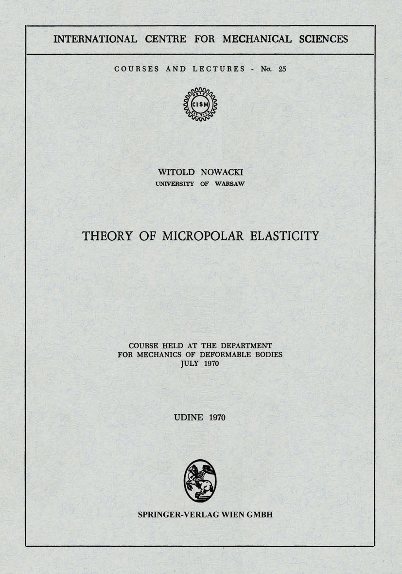 Theory of Micropolar Elasticity