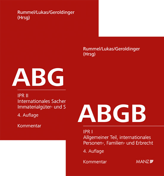 PAKET: ABGB-Kommentar 4.Auflage Internationales Privatrecht Band I + II