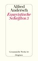 Essayistische Schriften 3