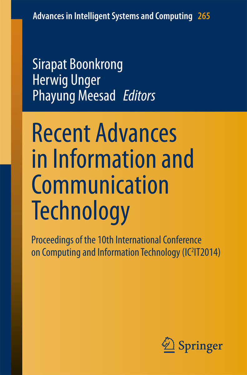 Recent Advances in Information and Communication Technology