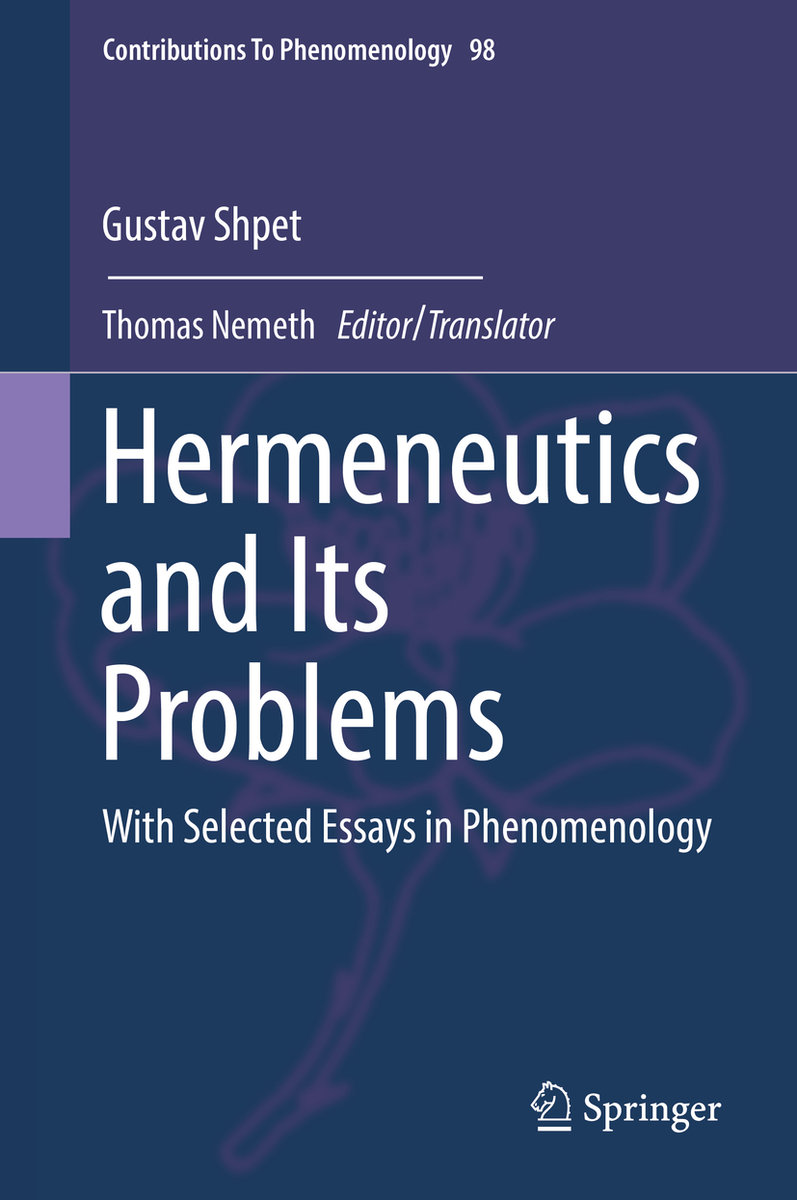 Hermeneutics and Its Problems