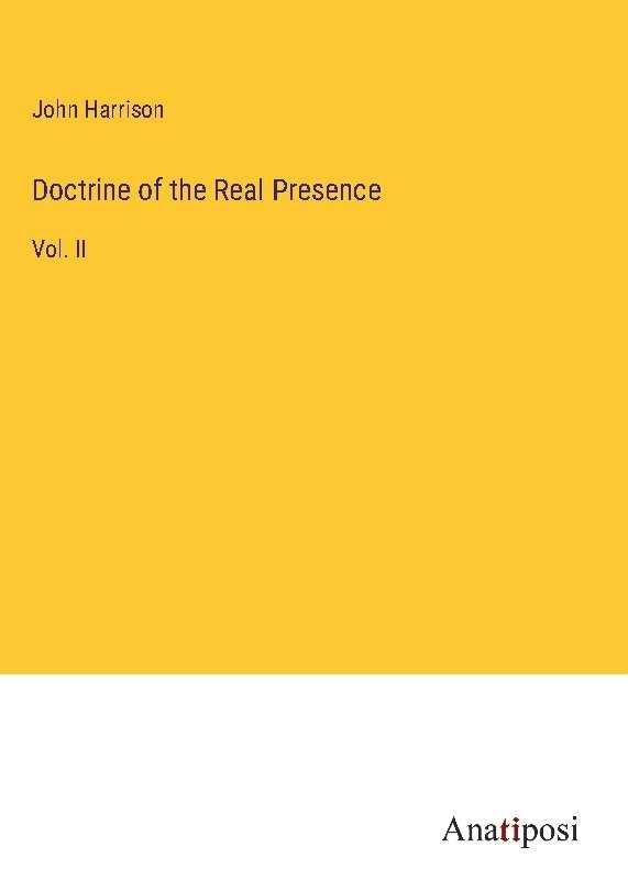 Doctrine of the Real Presence