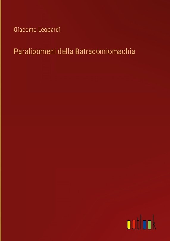 Paralipomeni della Batracomiomachia