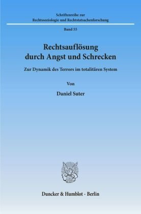 Rechtsauflösung durch Angst und Schrecken.