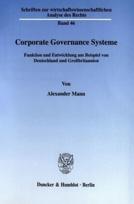 Corporate Governance Systeme.