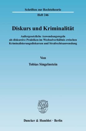 Diskurs und Kriminalität