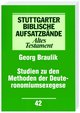 Studien zu den Methoden der Deuteronomiumsexegese