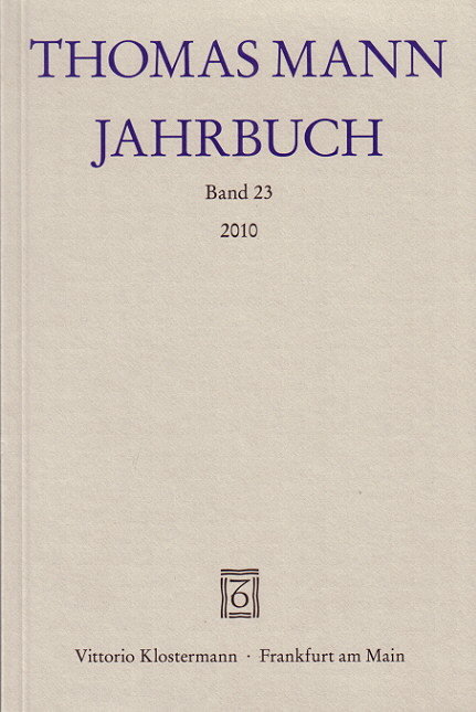 Thomas Mann Jahrbuch