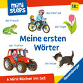 ministeps: Mein erster Bücher-Würfel: Meine ersten Wörter (Bücher-Set)