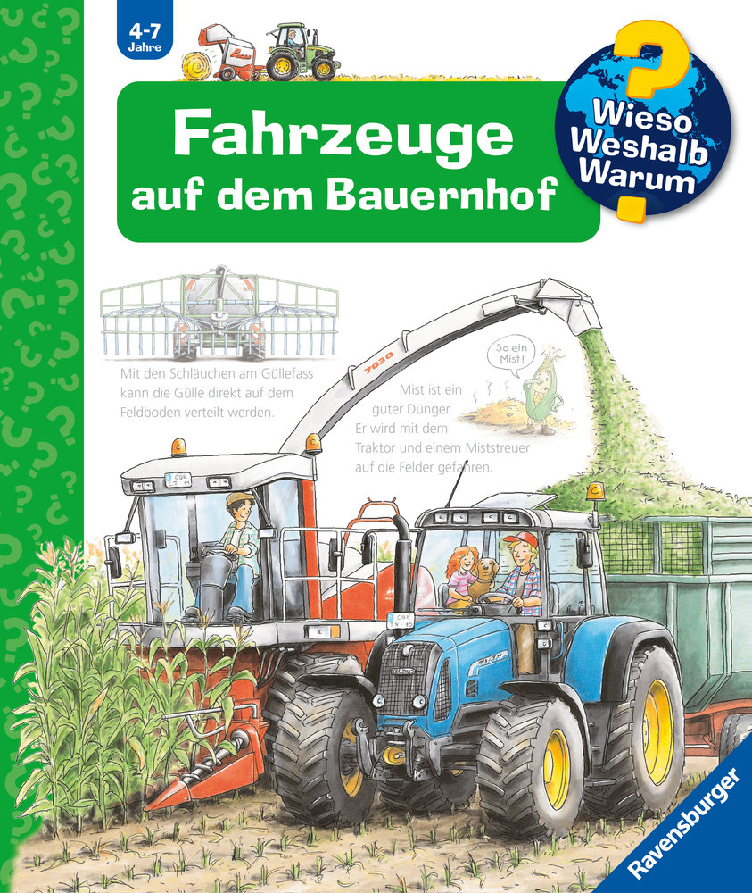 Wieso? Weshalb? Warum?, Band 57: Fahrzeuge auf dem Bauernhof