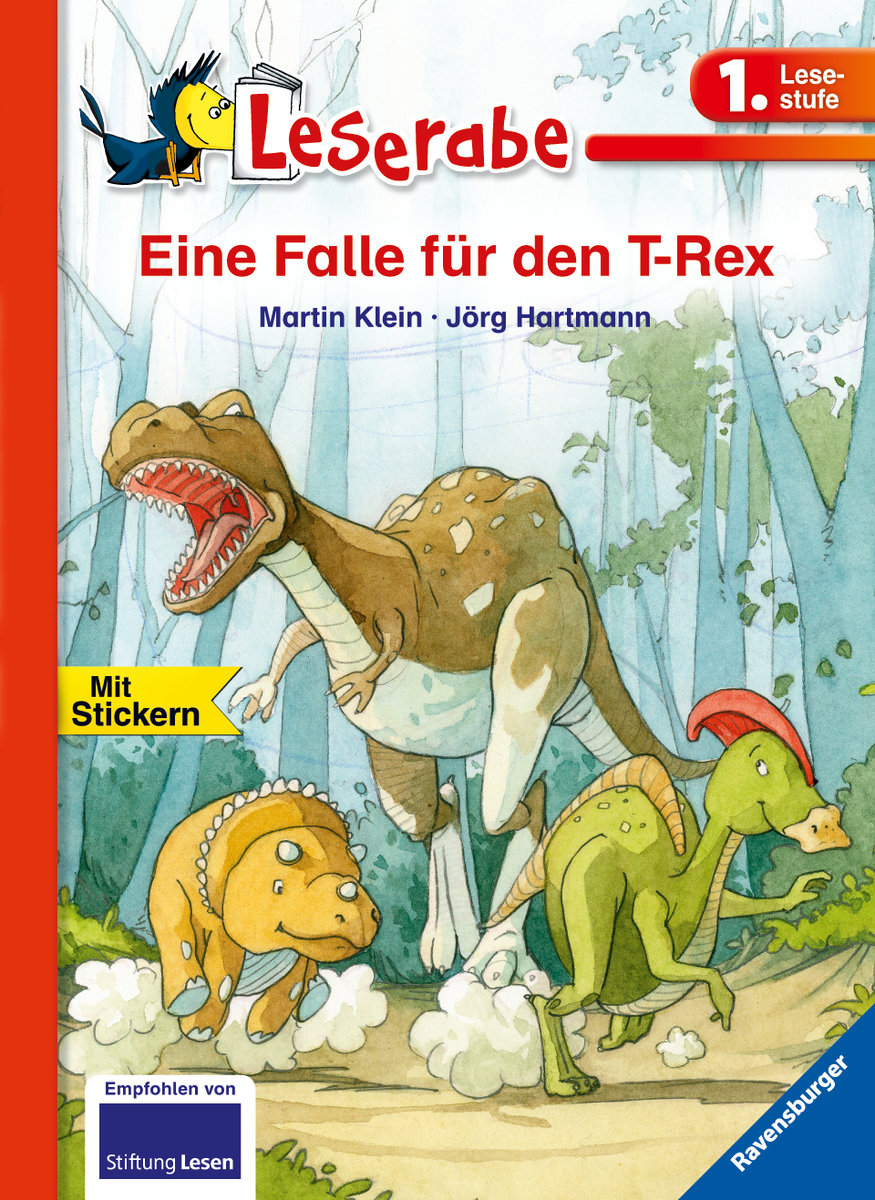 Eine Falle für den T-Rex - Leserabe 1. Klasse - Erstlesebuch für Kinder ab 6 Jahren