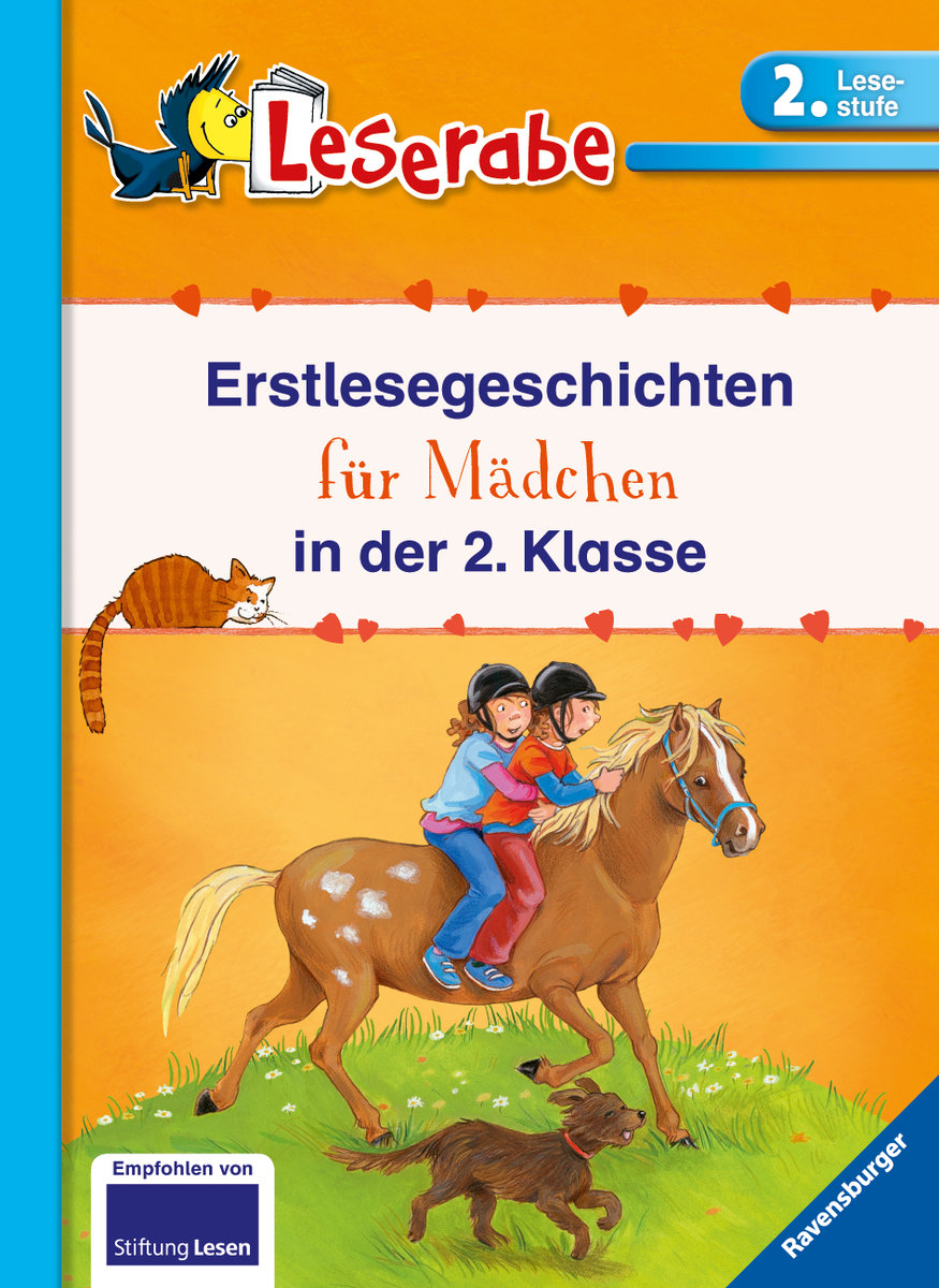 Erstlesegeschichten für Mädchen in der 2. Klasse - Leserabe 2. Klasse - Erstlesebuch für Kinder ab 7 Jahren