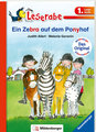 Ein Zebra auf dem Ponyhof - Leserabe 1. Klasse - Erstlesebuch für Kinder ab 6 Jahren