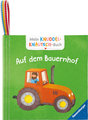 Mein Knuddel-Knautsch-Buch: Auf dem Bauernhof; weiches Stoffbuch, waschbares Badebuch, Babyspielzeug ab 6 Monate