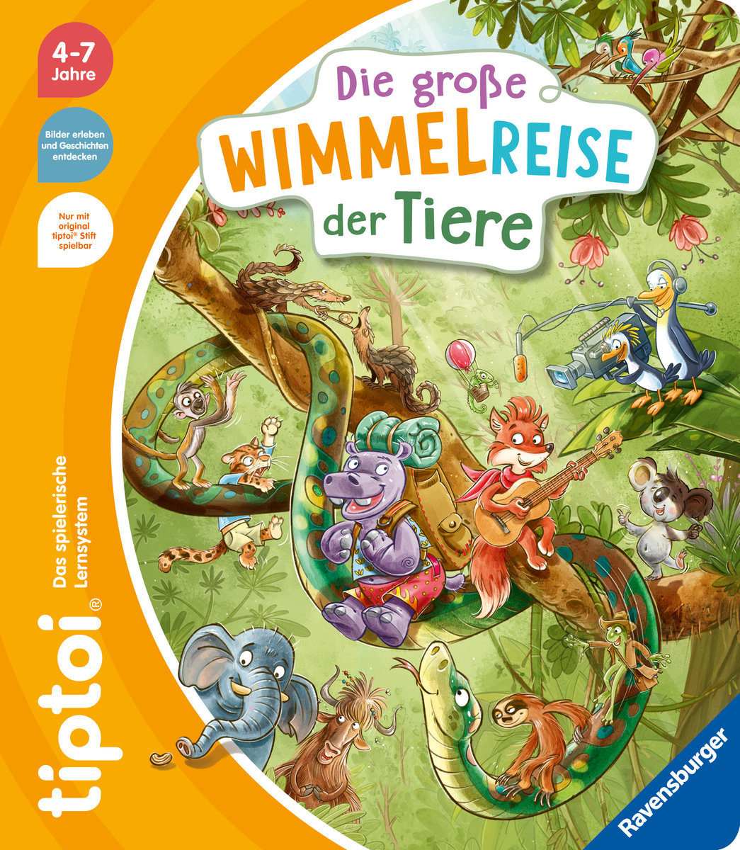 tiptoi® Die große Wimmelreise der Tiere