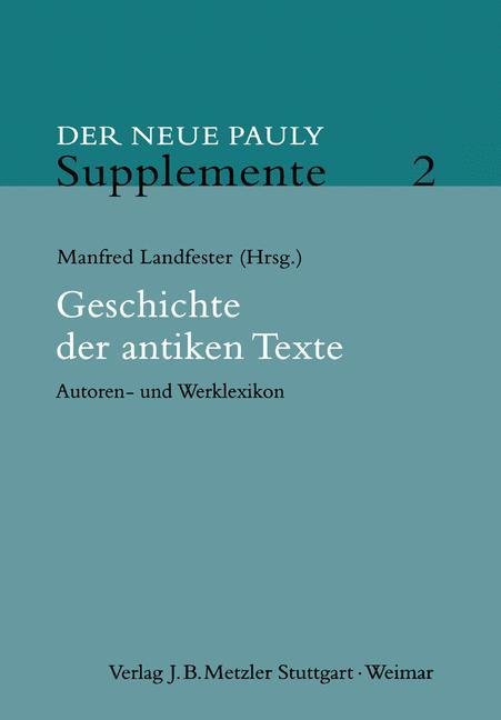 Geschichte der antiken Texte