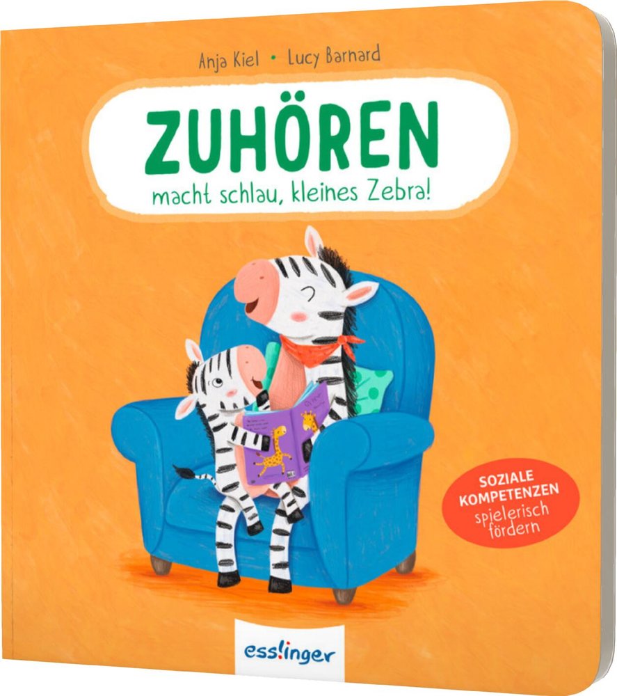 Zuhören macht schlau, kleines Zebra!