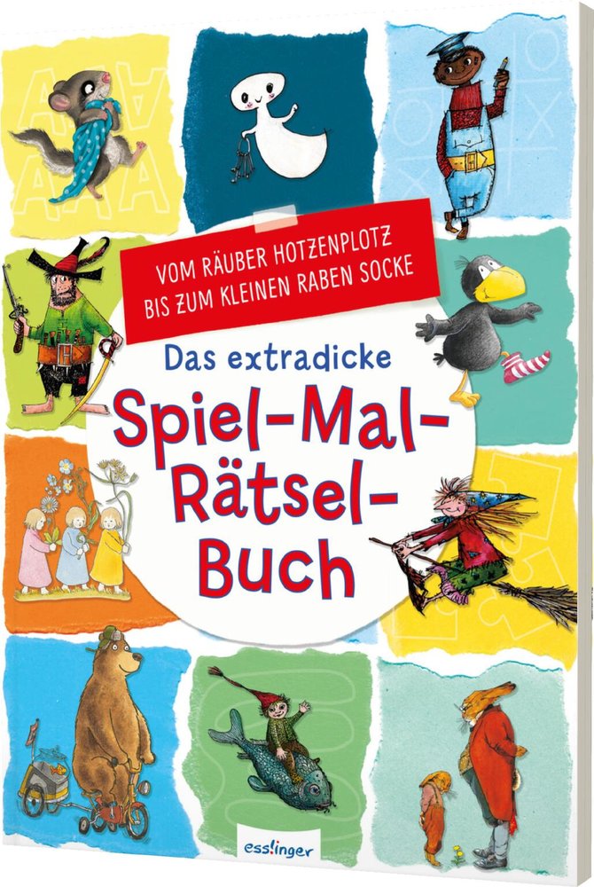 Das extradicke Spiel-Mal-Rätsel-Buch