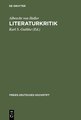 Literaturkritik