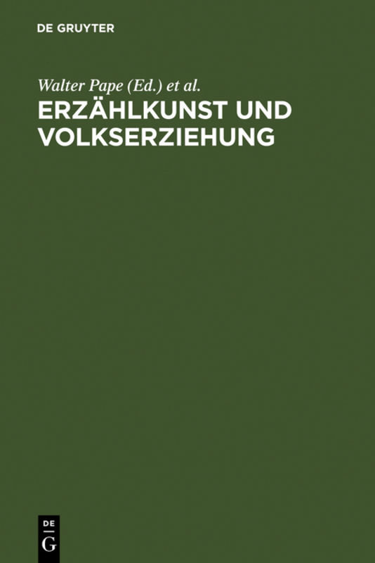 Erzählkunst und Volkserziehung