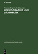 Lexikographie und Grammatik