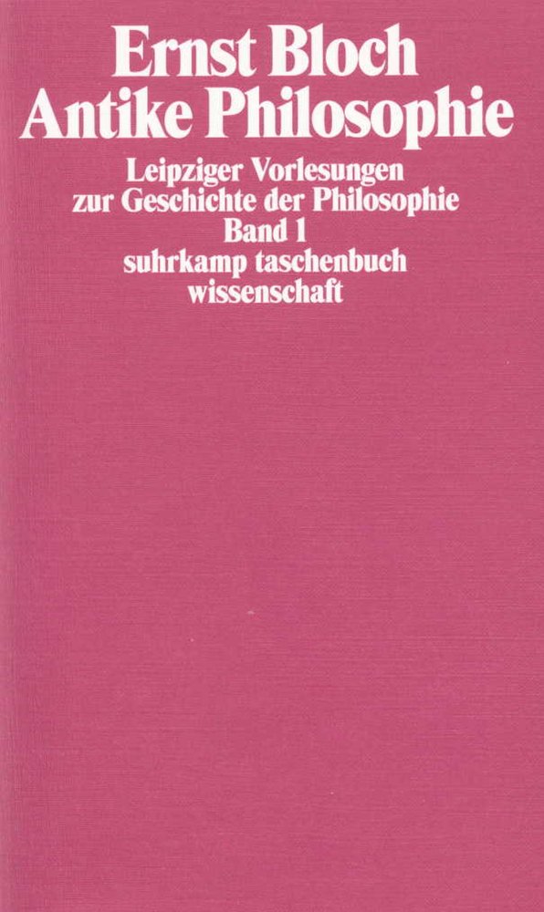 Leipziger Vorlesungen zur Geschichte der Philosophie 1950-1956