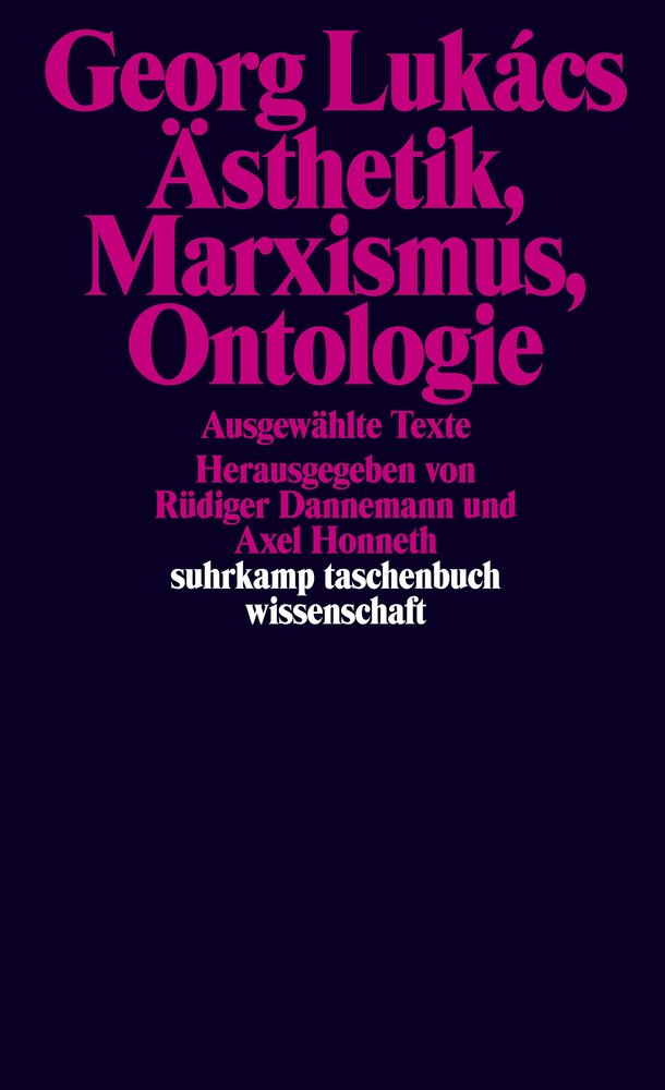 Ästhetik, Marxismus, Ontologie