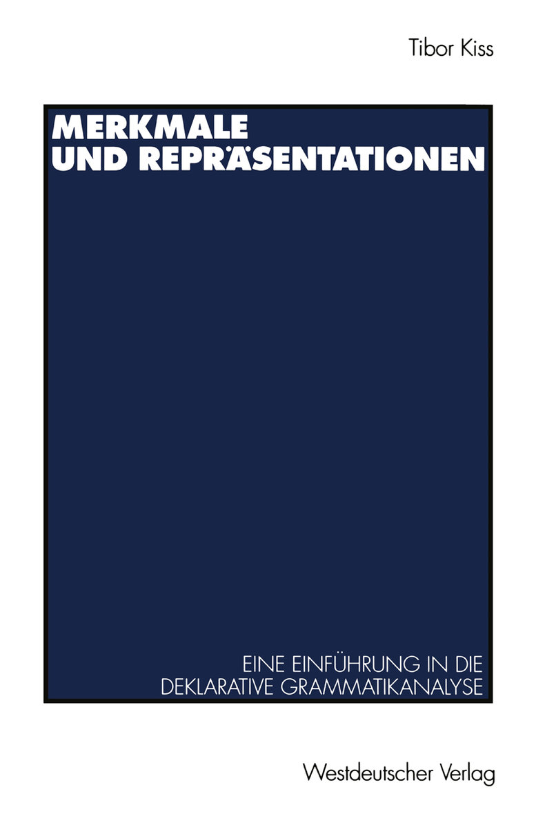 Merkmale und Repräsentationen