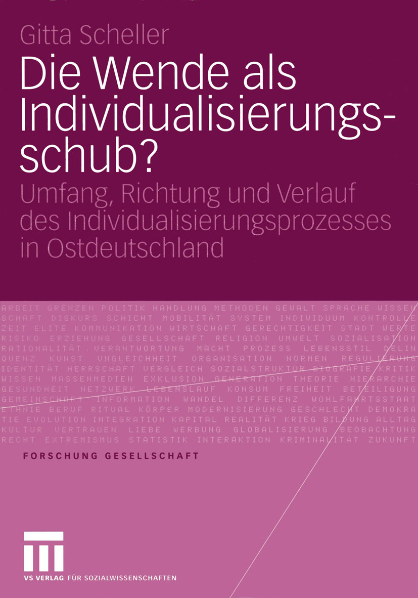 Die Wende als Individualisierungsschub?