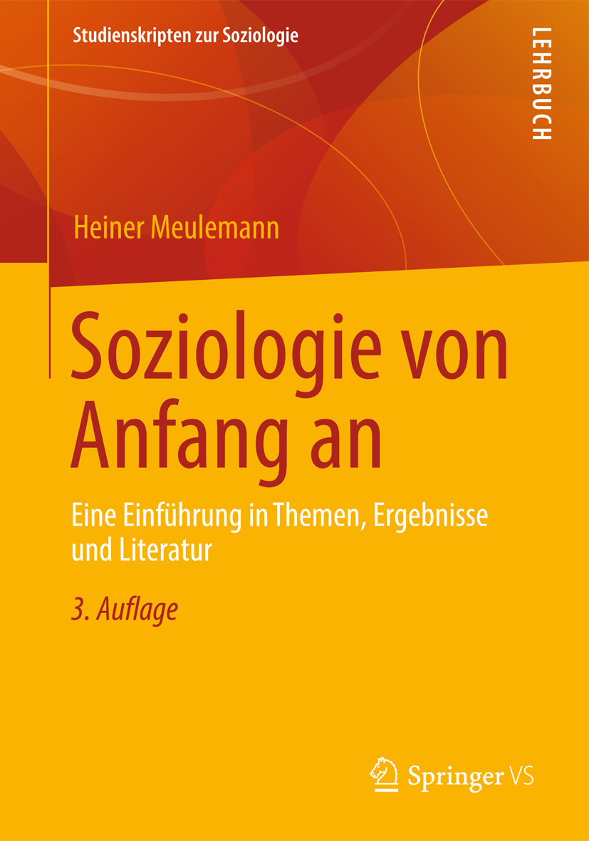 Soziologie von Anfang an