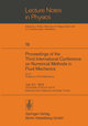 Proceedings of the Third International Conference on Numerical Methods in Fluid Mechanics