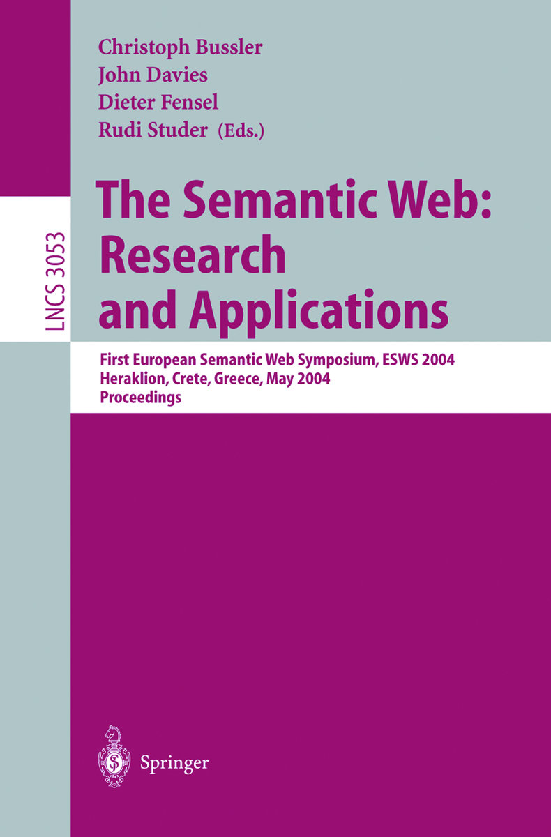 The Semantic Web: Research and Applications