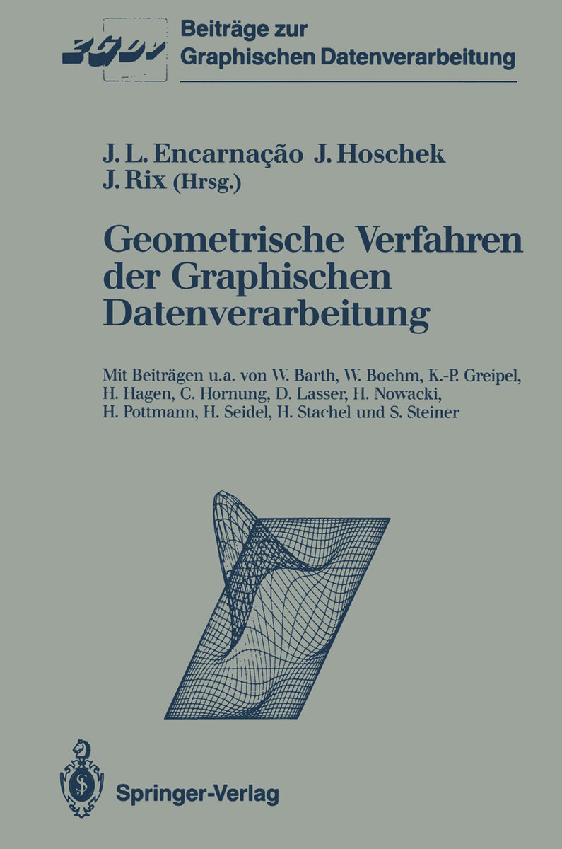 Geometrische Verfahren der Graphischen Datenverarbeitung