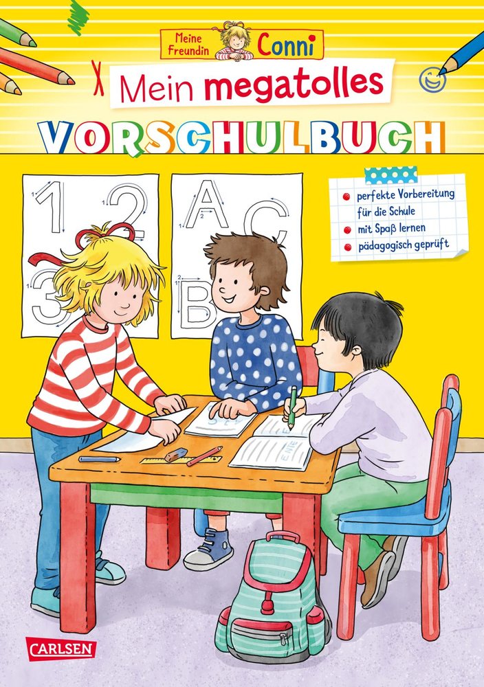 Conni Gelbe Reihe (Beschäftigungsbuch): Mein megatolles Vorschulbuch