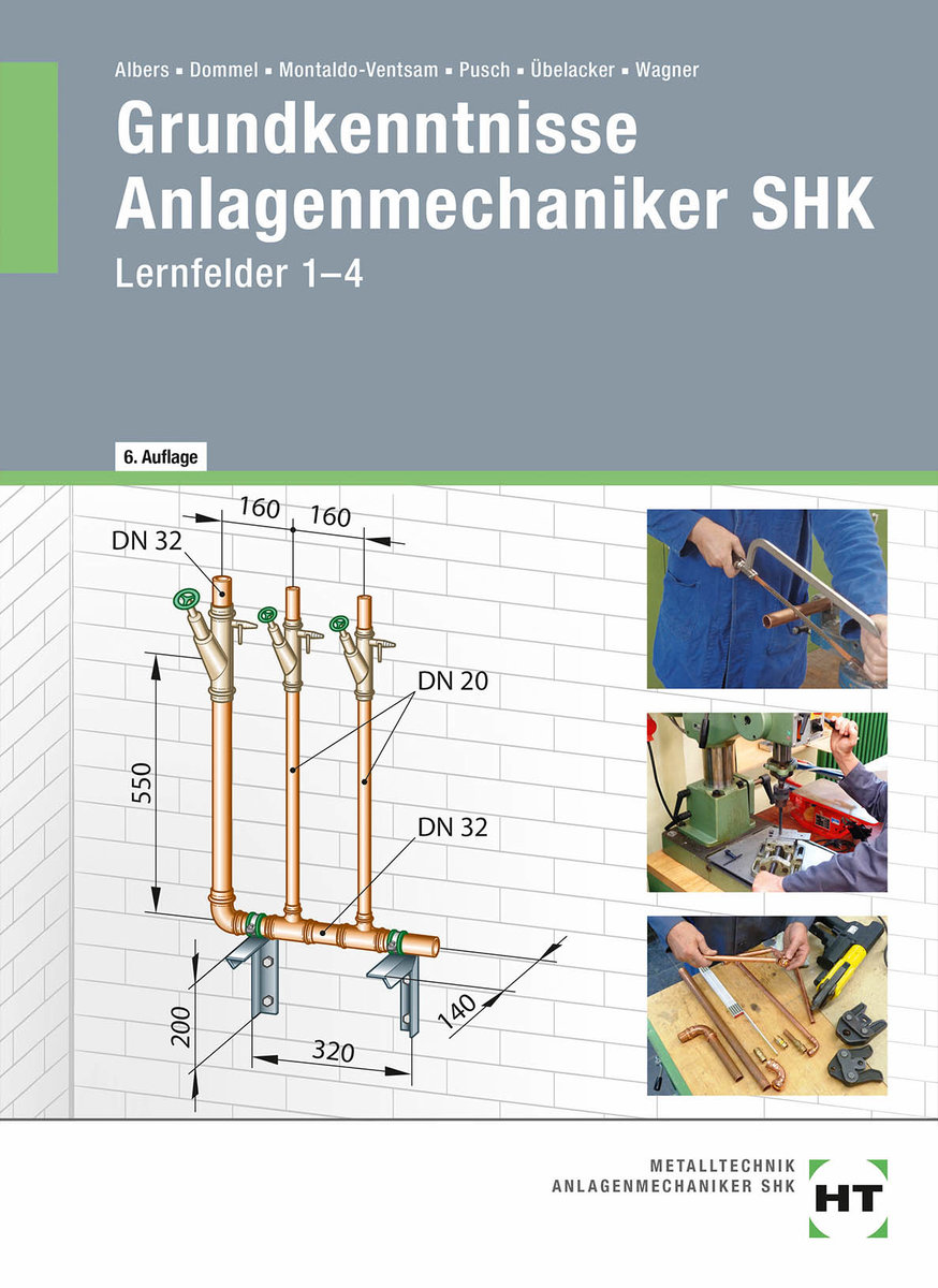 eBook inside: Buch und eBook Grundkenntnisse Anlagenmechaniker SHK