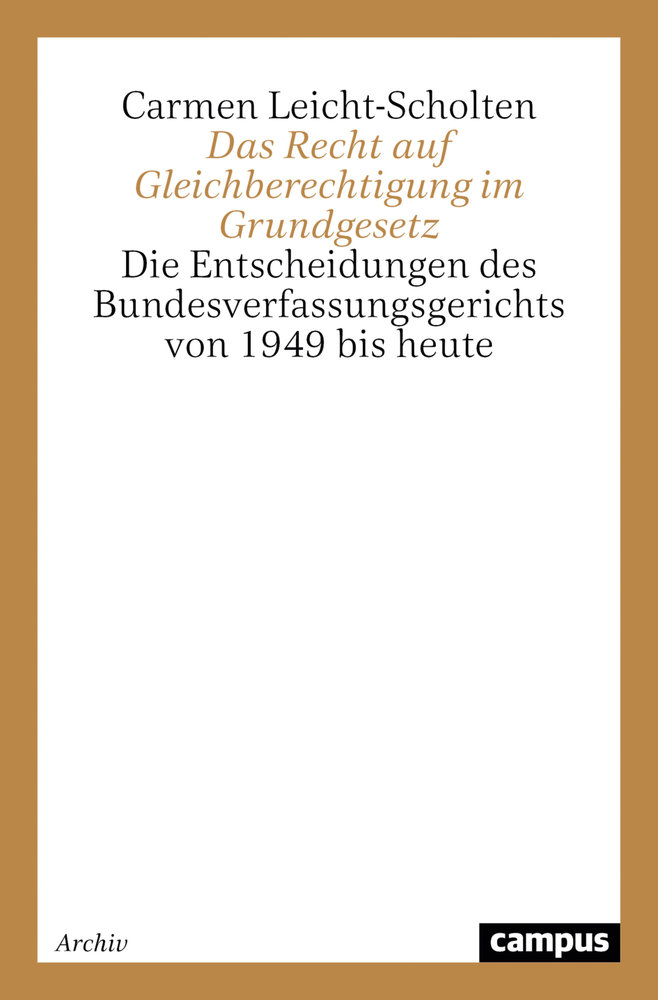 Das Recht auf Gleichberechtigung im Grundgesetz