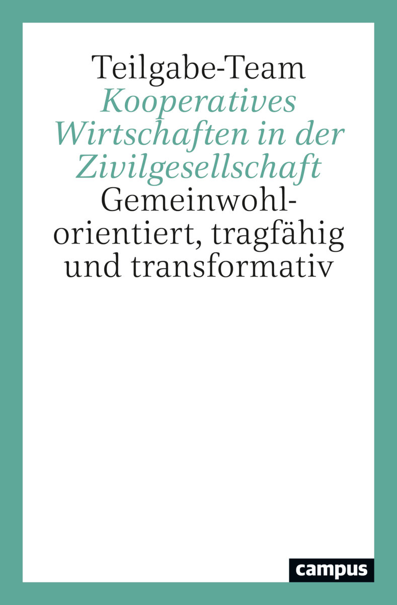 Kooperatives Wirtschaften in der Zivilgesellschaft