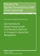 Germanistische Sprachwissenschaft und Deutschunterricht in chinesisch-deutscher Perspektive