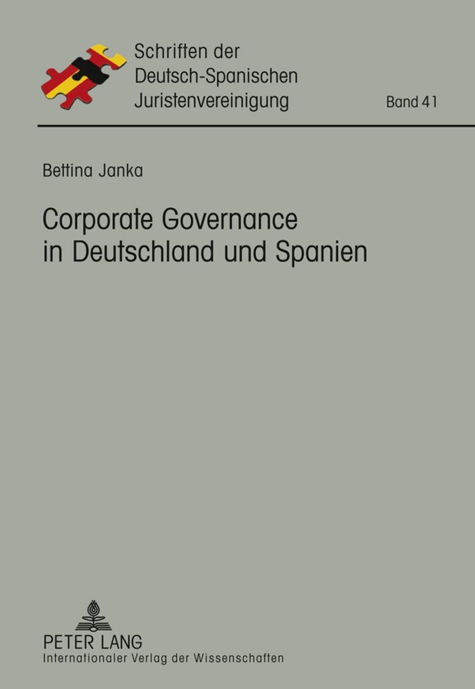 Corporate Governance in Deutschland und Spanien