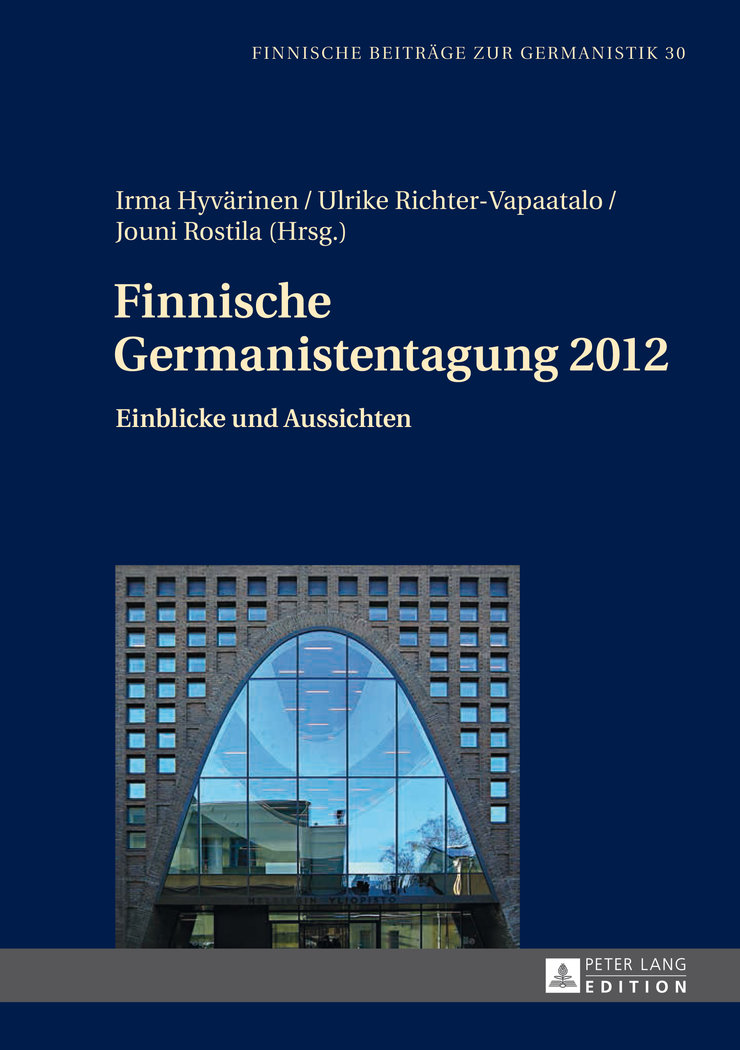 Finnische Germanistentagung 2012